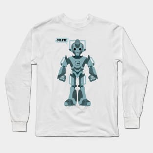 Delete! Long Sleeve T-Shirt